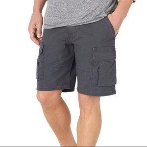 Short de travail cargo léger d'été pour hommes Short cargo pour hommes Short cargo à 6 poches avec cordon de serrage respirant imprimé camouflage - Product Image 4