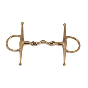 ZONA DE MARCA de acero inoxidable de alta calidad, filete de mejilla completa, broca articulada única, equipo ecuestre, tachuelas para caballos, suministro mayorista - Product Image 6