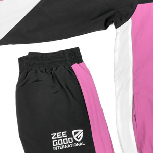 OEM Custom Windbreaker Short Set 2-Piece Tracksuit <b>Zip</b>-<b>Up</b> <b>Jacket</b> Sweat Suit Polyester Zipper Track Suit Windbreaker for Men - Product Image 4