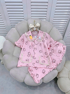 [COUTURE D'USINE] PW68 2025 Pyjamas pour femmes 100% tissu en coton pour aider le porteur à se sentir à l'aise dans toutes les activités - Product Image 5
