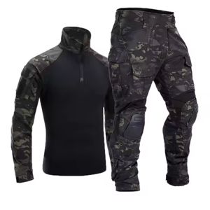Uniformes d'extérieur de garde de drapeau de camouflage personnalisable unisexe de haute qualité costumes de frappe chauds de vente chaude de qualité supérieure - Product Image 1