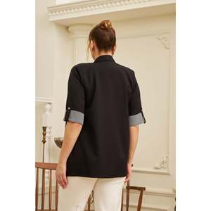 Ensemble deux pièces de veste de sport noire - Product Image 4