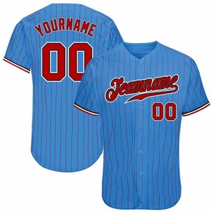 Camisetas de Béisbol y Sóftbol Unisex de Alta Calidad - Camisetas de Verano Transpirables de Manga Corta con Estampado Personalizado, Protección UV, 100% Poliéster - Product Image 4