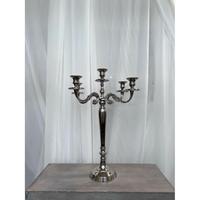 Candélabre antique en laiton Antique 5 bras bougeoir pour chandelier prix de gros métal artisanat bougeoir décor de mariage
