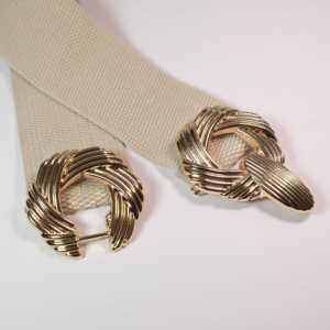 Ceinture élastique décontractée pour femme avec boucle en alliage doré - Product Image 3