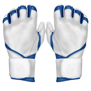 Bas prix Gants de frappeur de baseball en cuir de couleur en cuir de qualité supérieure Gant de softball en cuir de paume ventilée de couleur personnalisée - Product Image 2