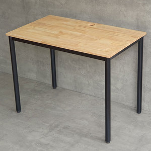 OMA HBOM001 Series 100x60cm Natural Wood <b>Computer</b> <b>Desk</b> Simple Style Laptop Table with Storage for Home Office or Bedroom - Product Image 4
