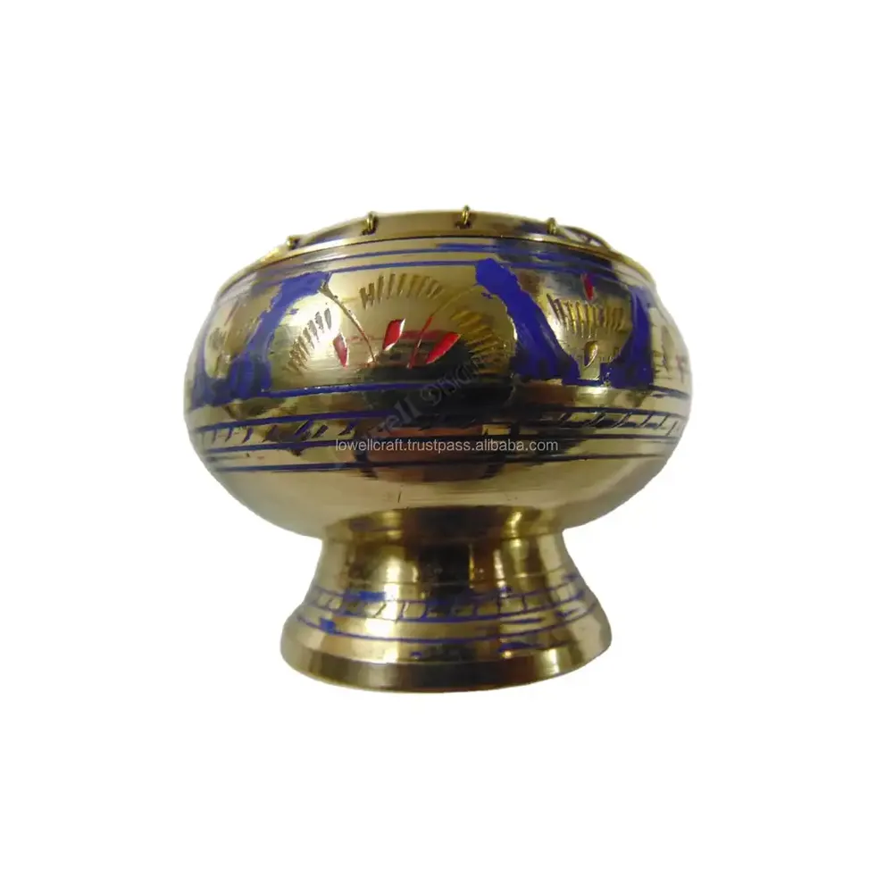 New Arrival giá cả phải chăng giá khắc Brass Burner với nghệ thuật khắc từ Ấn Độ Nhà cung cấp