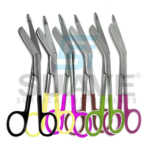 Acier inoxydable parfait pour les chirurgies Ciseaux à pansement chirurgical Ciseaux à pansement de haute qualité par SUAVE INSTRUMENTS SURGICAUX - Product Image 1