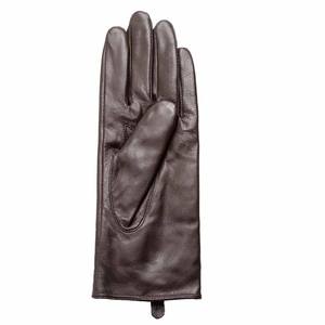 Guantes de cuero a prueba de viento impermeable pantalla táctil marrón Premium Comfort Fit piel de cabra impermeable mano seguridad guantes de trabajo de invierno - Product Image 4