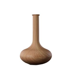 Portavelas de madera con acabado marrón, decoración del hogar, candelabro de madera decorativo de tamaño mediano para Hotel y Mesa, decoración de Navidad - Product Image 5