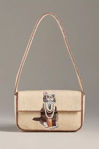 Trending Espresso Martini Beaded Shoulder Bag Brown Cocktail Pattern Women Purse Handmade Seed <b>Bead</b> Party Fashion Handbag - Product Image 3