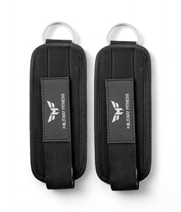 Culturismo Fitness entrenamiento Cable máquina accesorio tobilleras neopreno grueso acolchado glúteos entrenamiento levantamiento de pesas correa de tobillo - Product Image 4