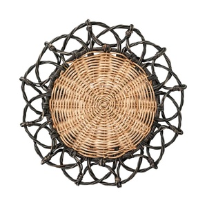 Mantel Individual de Mimbre y Ratán con Diseño Bohemio, Ecológico, Diámetro Personalizable para Decoración de Cocina, Fabricante de Vietnam (Hanoi) - Product Image 5