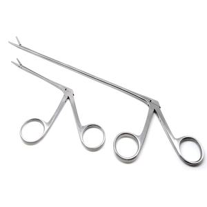 Micro Aural Forceps Instruments chirurgicaux manuels en acier inoxydable (0.8*4mm) Point (8cm) Instruments chirurgicaux à base d'arbre Prix - Product Image 5