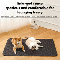 Imperméable Oxford Pet Sleep Mat Chien Chat Lit Pad Carré De Refroidissement Tapis De Sol Anti Pipi Résistant Aux Rayures Facile Lavage En Gros