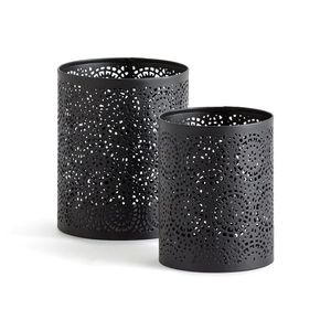 Portavelas de luz de té votiva de metal hecho a mano Rústico ideal para decoraciones de Bodas de granja y ambiente romántico - Product Image 3