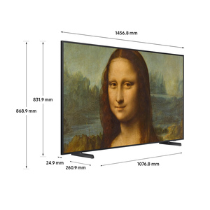 LS03B สมาร์ททีวี65 4K HDR QLED สำหรับกรอบการเล่นเกมที่สมบูรณ์แบบ