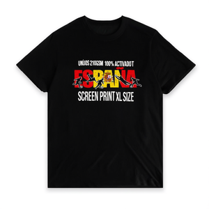 T-Shirt Unisex 210GSM 100% Cotone Stile Casual con Stampa Personalizzata Serigrafica Taglia XL - Product Image 2