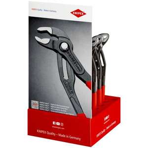 Knipex High-Tech Cobra Alicates para Bomba de Agua de 250 mm, Paquete de 10 Piezas para Exhibición en Mostrador - Product Image 3