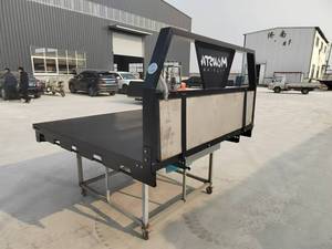 Nueva Camioneta Australiana Estándar 4x4 Todoterreno de 1800 mm con Cabina Doble de Aluminio y Plataforma Plana HERUI HR-T001 - Product Image 5