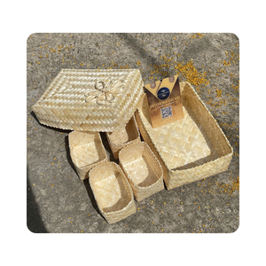 ตะกร้าหวายไม้ไผ่คุณภาพสูงราคาไม่แพงเป็นมิตรเฟอร์นิเจอร์ปรับแต่งได้ทนทานผู้ผลิตจากเวียดนาม - Product Image 3