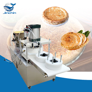 Macchina Automatica per Basi <span class=keywords><strong>Pizza</strong></span> e Pane Naan, Pressa per Impasto per Pizzerie, Ristoranti Indiani, Panifici e Fabbriche Alimentari - Product Image 3