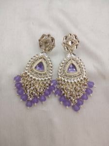 ต่างหูทองชุบแบบอินเดียโบราณ ประดับมุก ดีไซน์สวยงาม หรูหรา สำหรับผู้หญิงและเด็กผู้หญิง - Product Image 5