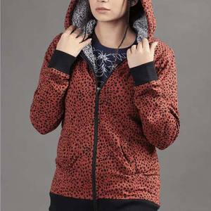 Novedad, Sudaderas con Capucha y Cremallera para Mujer, con Estampado por Sublimación, Ropa Casual y de Moda, Tela de Algodón, Manga Larga - Product Image 2