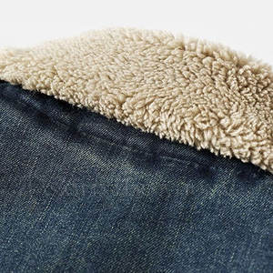 แจ็กเก็ตยีนส์สำหรับผู้ชายระบายอากาศได้ดี - Product Image 5