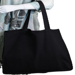 Sac fourre-tout d'épicerie en toile de coton Calicot réutilisable et recyclé écologique imprimé de logo personnalisé grand prix bon marché en vrac biologique - Product Image 1