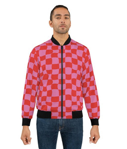 เสื้อแจ็กเก็ตผ้าซาตินสำหรับผู้ชายเสื้อแจ็กเก็ต2024ผ้าซาตินพิมพ์ลายพิมพ์ซับลิเมชันทั้งหมดออกแบบได้ตามต้องการ - Product Image 4