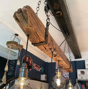 Marcos de Madera Hechos a Mano para Lámparas de Araña (Juntas de Madera Personalizadas) - Product Image 5