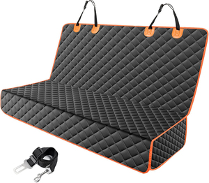 Funda Protectora para Asiento de Coche para Perros, Impermeable, Antideslizante, Resistente a Arañazos, Lavable, Universal - Product Image 1