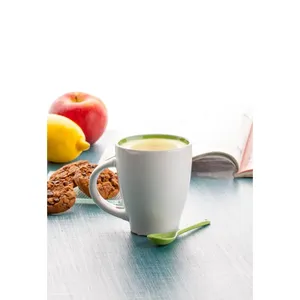 Personalized Spoon Mug <b>Ceramic</b> <b>Cups</b> with Spoon Custom Merchandising - Product Image 3