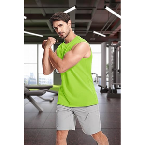 Eleva tu armario de entrenamiento con Nuestras camisetas sin mangas de alta calidad y experimenta la diferencia en comodidad y rendimiento. - Product Image 4