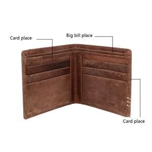 Compre Carteras de Cuero Genuino para Hombre en Línea en India a los Mejores Precios, Cartera Artesanal al por Mayor en Línea - Product Image 4