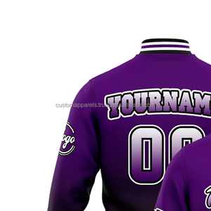 แจ็คเก็ตขนสัตว์100% สำหรับผู้ชายเสื้อกันลมระบายอากาศได้ดี MCACVJ-189ปักลายคอตั้งส่วนตัว - Product Image 3