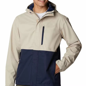 Hot Selling <b>Men's</b> <b>Lightweight</b> <b>Rain</b> <b>Jacket</b> Waterproof Best Quality OEM Service Windbreaker <b>Rain</b> <b>Jacket</b> for <b>Men</b> - Product Image 4