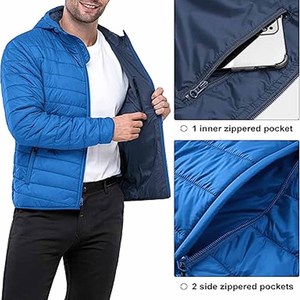 Blousons matelassés pour hommes, haute qualité, unisexe, mode, nouveau style, blouson matelassé à logo frontal, prix de gros, téléchargé par Dress Sports - Product Image 4