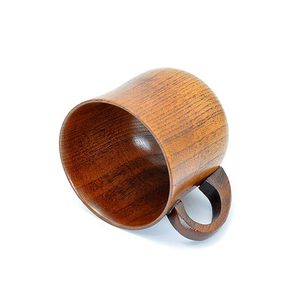 Taza de Madera Decorativa Premium, Pulida, Ecológica y Moderna, con Forma Personalizada para Exhibición en el Hogar, Regalos, Servicio de Bebidas de Lujo - Product Image 5