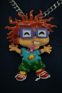 จี้แฟชั่นสุดฮิตแบบ Iced Out ลายการ์ตูนเคลือบ 3 มิติ ทำจากเงินแท้ 925 สไตล์ฮิปฮอป สำหรับผู้ชายและผู้หญิง - Product Image 5