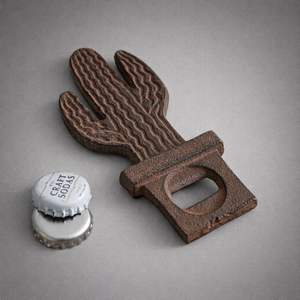 Cast Iron Fish <b>Bottle</b> Opener <b>Vintage</b> Rustic Design Strong Grip Durable Finish Perfect for Home Bar Kitchen and Coastal Decor - Product Image 5