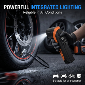 <span class=keywords><strong>Inflador</strong></span> de Neumáticos Inalámbrico de 150 PSI, Compresor de Aire Portátil de 4000 mAh, Bomba de Aire Eléctrica Digital Inteligente para Automóviles, Motocicletas, Bicicletas y Balones - Product Image 6