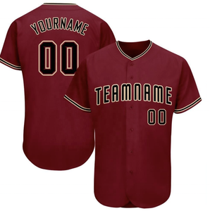 Maillot de softball Maillots de baseball Derniers nouveaux designs personnalisés Broderie Logo Plus Size Maillot de sport élégant régulier. - Product Image 2