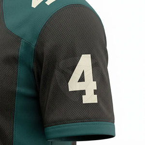 Maillot de football américain élégant pour hommes, design moderne, coupe confortable, idéal pour l'entraînement, les matchs et les activités sportives - Product Image 4