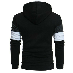 Sweat à capuche personnalisé multicolore Sweat de haute qualité à manches longues Sweats à capuche tendance pour hommes 100% coton extérieur Sweats à capuche unis - Product Image 2