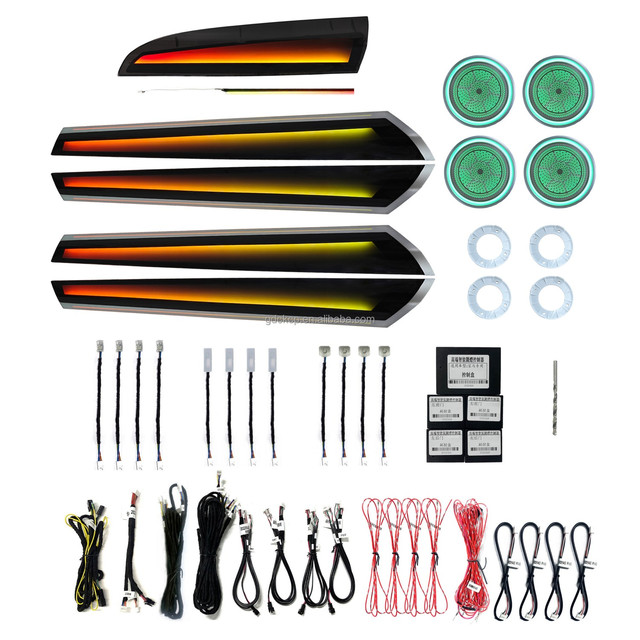 256 Colors Led Ambient Light Kit for BMW X3 X4 F25 F26 2012-2017 Atmosphere Lamp Backlight Environmental Lighting Finishes Kit