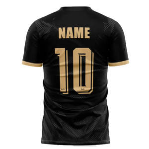 เครื่องแบบฟุตบอลสำหรับผู้ใหญ่รุ่นใหม่พิมพ์ลายพิมพ์ดิจิตอลผ้าโพลีเอสเตอร์สีเขียวโลโก้ตามสั่ง - Product Image 4