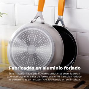 Poêle à frire San Ignacio COMPACT 28 cm en aluminium forgé induction - Product Image 4